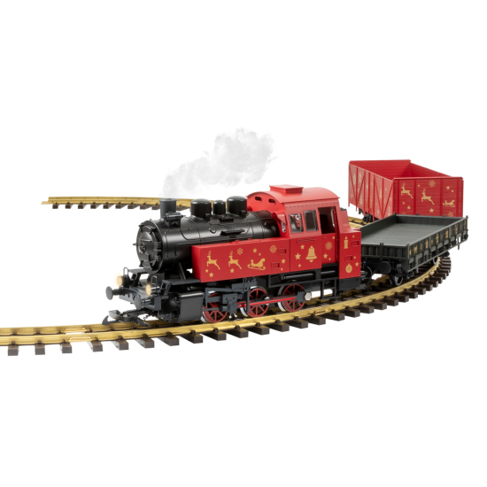 Piko 02412 , G-Scale – Świąteczny Zestaw Kolejowy BR 80 (Limited Xmas Set) , skala G